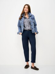 Crew Clothing Blue Denim Western Jacket - Image 1 of 4