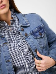 Crew Clothing Blue Denim Western Jacket - Image 3 of 4
