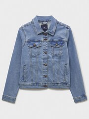 Crew Clothing Blue Denim Western Jacket - Image 4 of 4