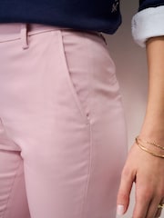 Crew Clothing Pink Smart Cropped Chinos - Image 4 of 5