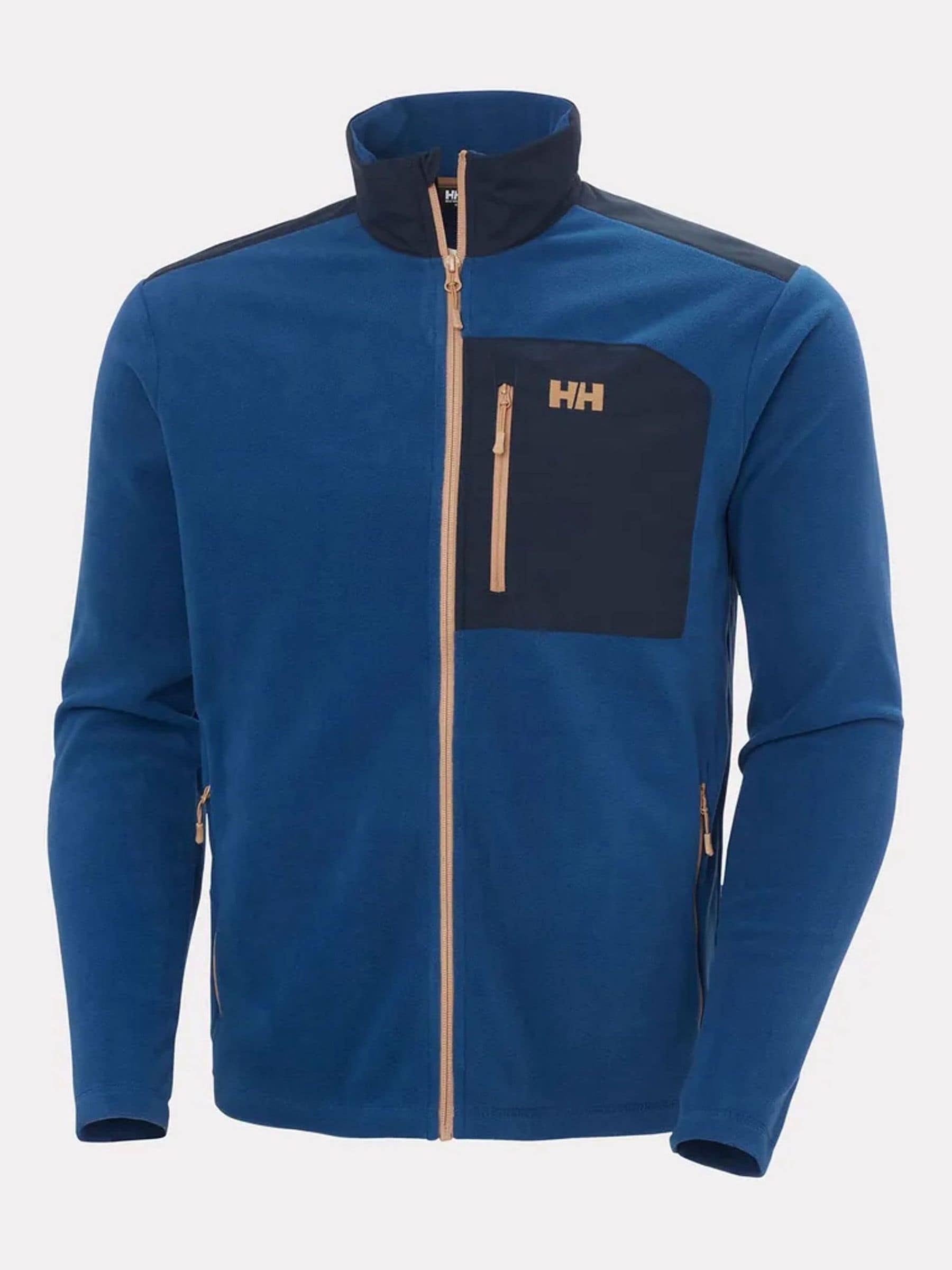 Helly Hansen Men's Blue Daybreaker Block Microfleece Jacket - Xl - Image 3