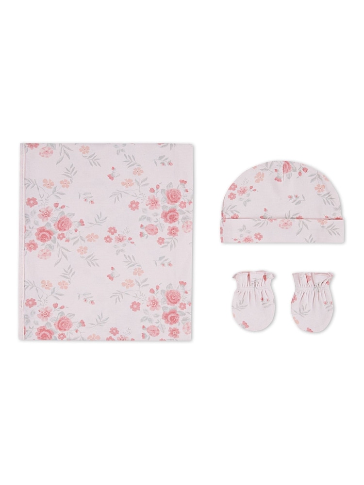 Huggies Blanket Hat & Mittens Baby Gift Set - 画像 1 / 4