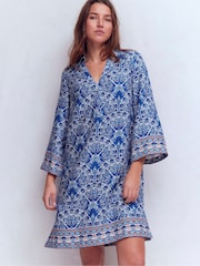 فستان قصير من الكتان تصميم Carmen من Boden - صورة 6 من 7