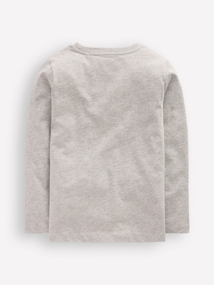 تيشرت مطبوع بأكمام طويلة من Boden - صورة 2 من 3