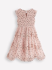 Boden Pink Tulle Bow Occasion Dress - Image 2 of 3