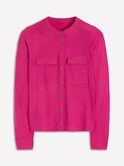 Boden Red Topstitched Pocket Shirt - Image 5 of 5
