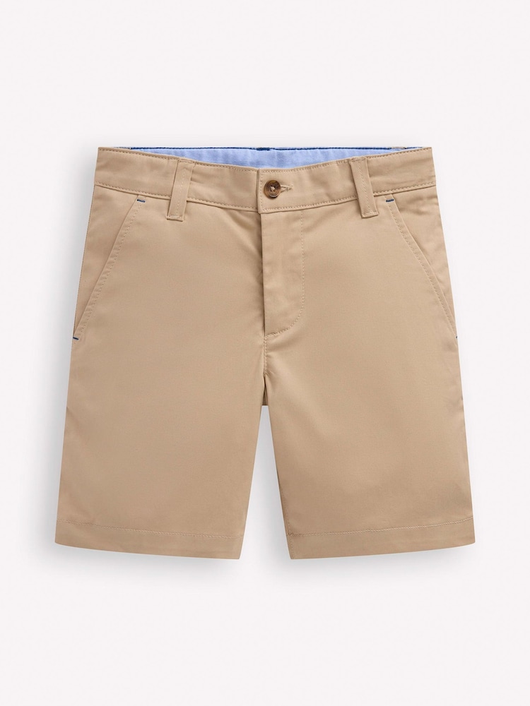 Boden Brown Classic Chino Shorts - Image 1 of 4