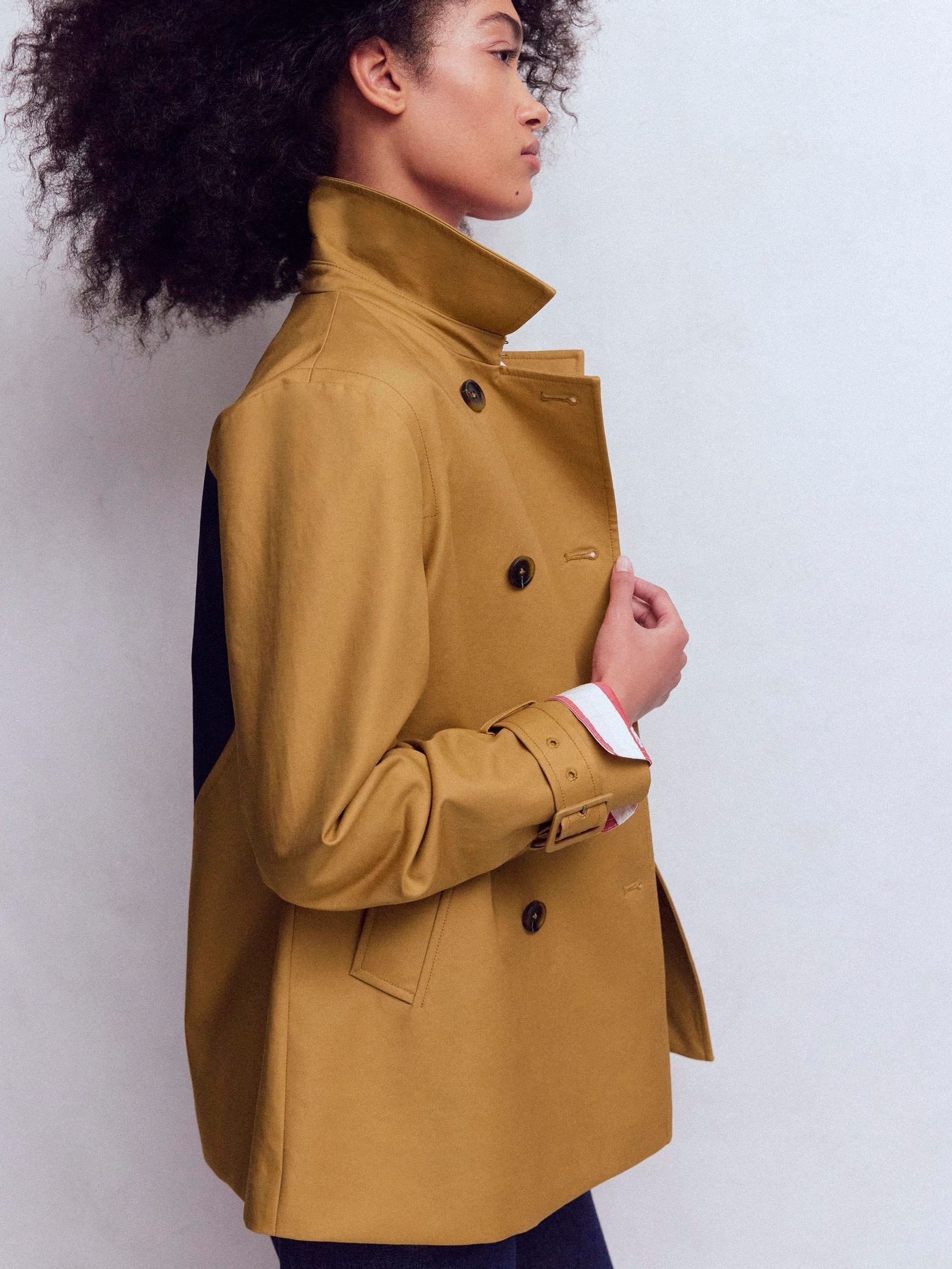 Buy Boden Yellow Heart Swing Trench Coat from Next USA