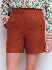 Boden Belgravia Linen Shorts - صورة 1 من 5