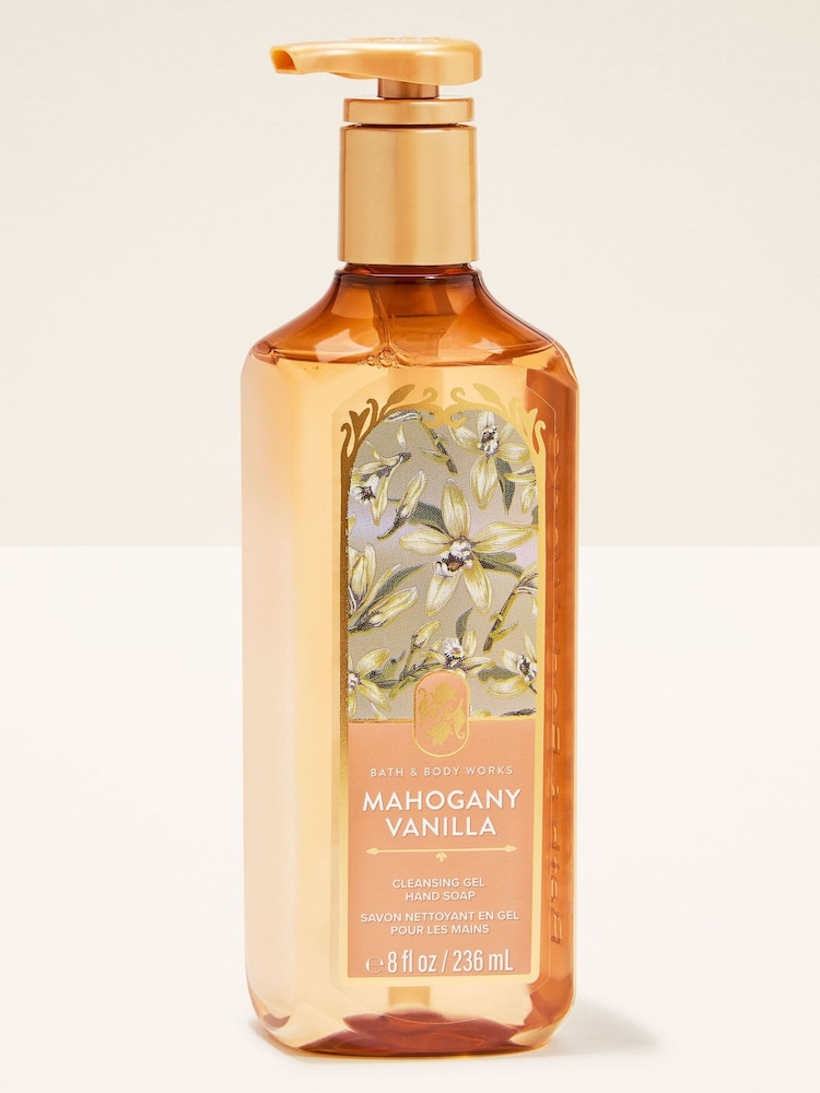 Bath & Body Works Mahogany Vanilla Cleansing Gel Hand Soap 236ml - Image 1 of 4