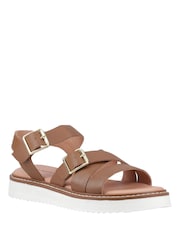 Hush Puppies Brown Cady Sandals - Image 5 of 7