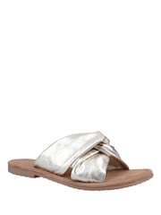 Hush Puppies Gold Amy Wide Fit Sandals - Image 2 of 4