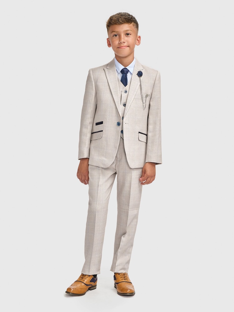 beis - House Of Cavani Caridi Suit - Imagen 1 de 4