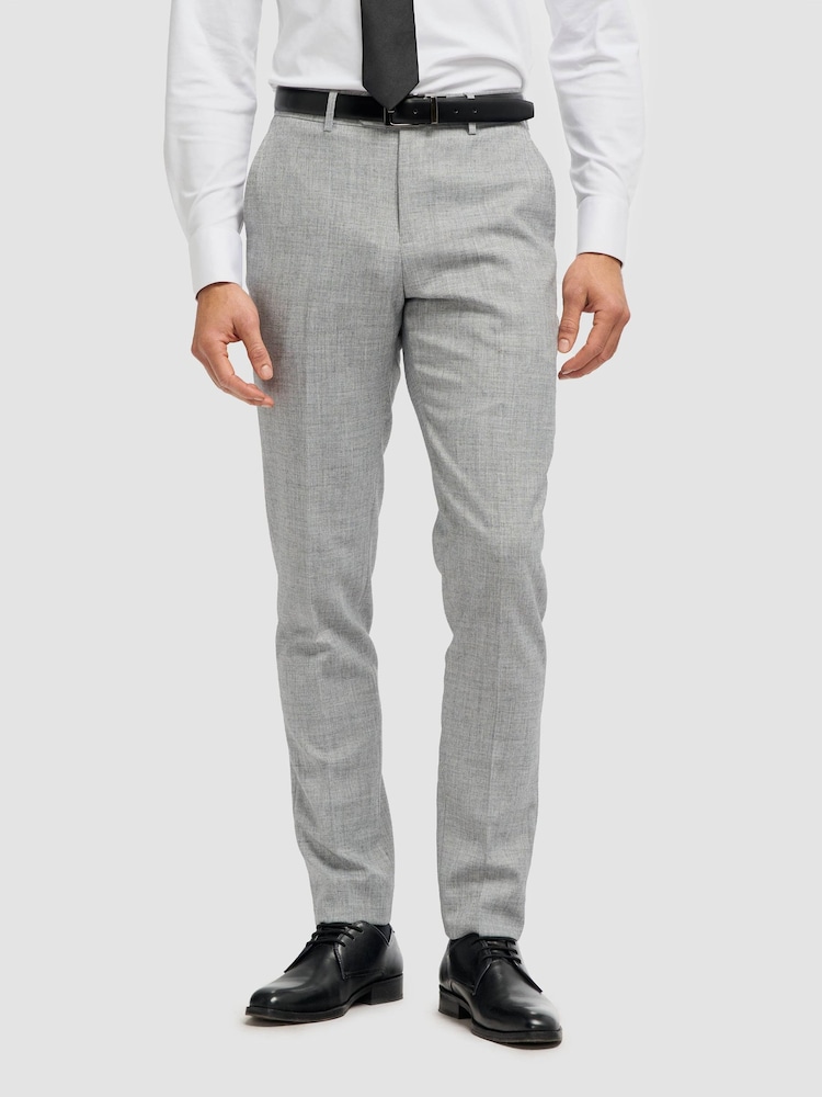 House Of Cavani Grey Malibu Suit Trousers - Image 1 of 2