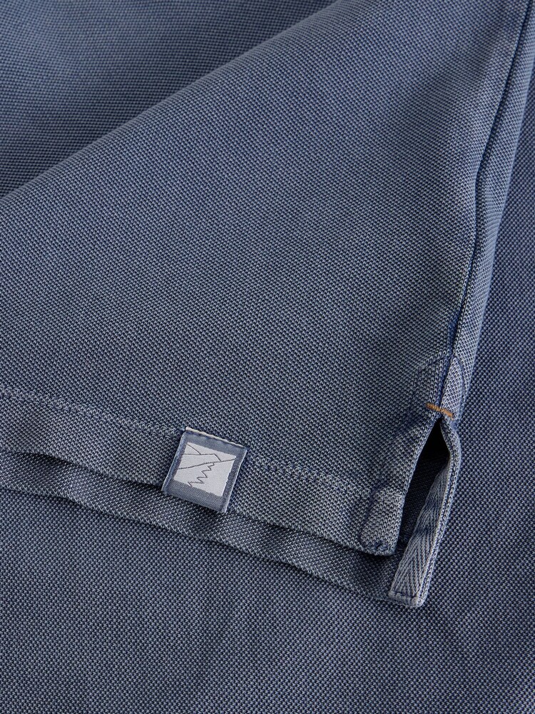 White Stuff Blue Utility Polo Shirt - Image 6 of 6