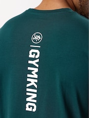 Gym King Teal Green Aventus Jersey T-Shirt - Image 4 of 4