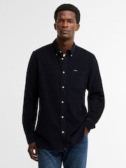 Barbour® Dark Blue Ramsey Tailored Cord Shirt - Image 1 of 5