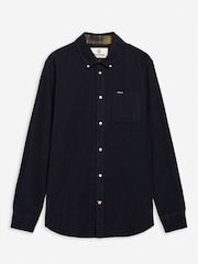 Barbour® Dark Blue Ramsey Tailored Cord Shirt - Image 5 of 5