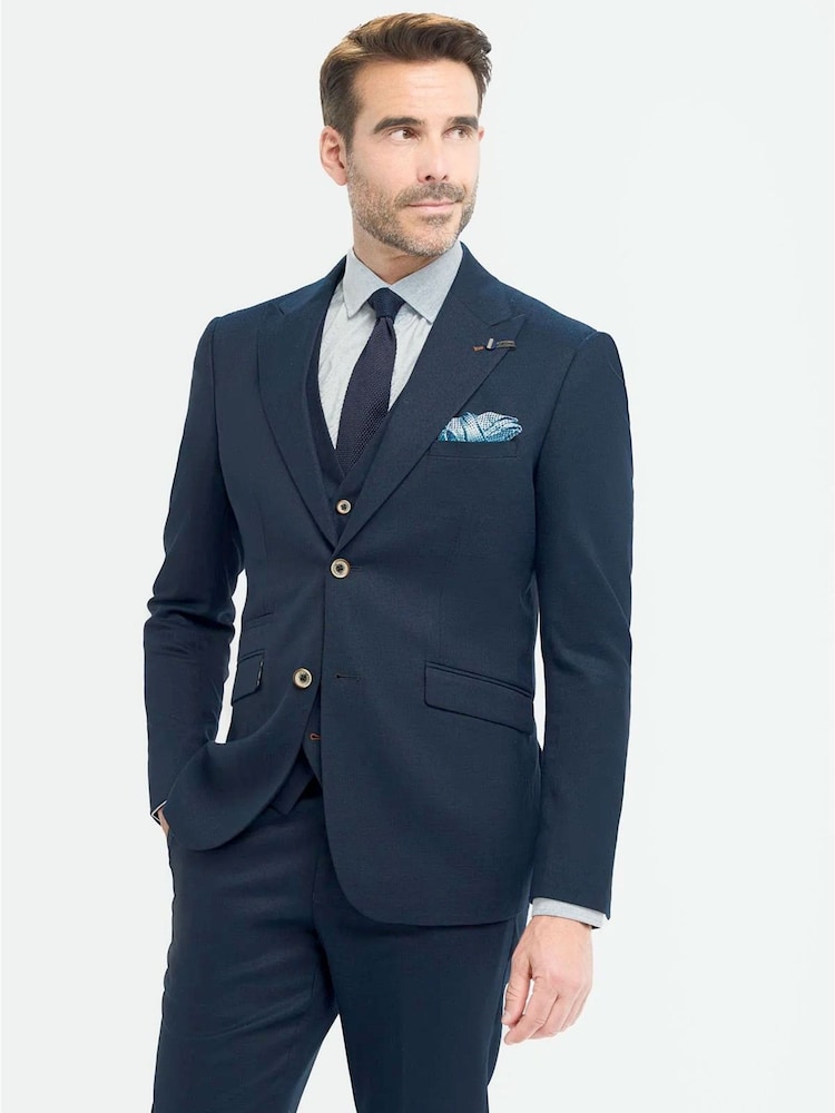 House Of Cavani Blue Tropez Blazer - Image 1 of 3