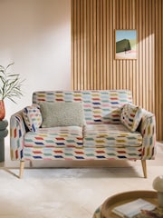 Drifted Geo Multi Mila 2 Seater Sofa In A Box - Image 1 of 11