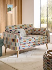 Drifted Geo Multi Mila 2 Seater Sofa In A Box - Image 2 of 11