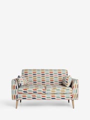 Drifted Geo Multi Mila 2 Seater Sofa In A Box - Image 7 of 11
