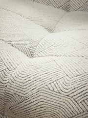 Lattice Boucle Light Natural Lucca Swivel Accent Chair - Image 3 of 10