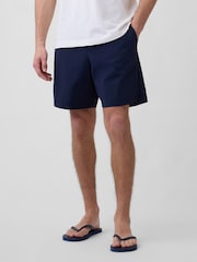 Gap Navy 7.5 inch Hybrid Shorts - Image 1 of 5