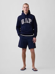 Gap Navy 7.5 inch Hybrid Shorts - Image 3 of 5