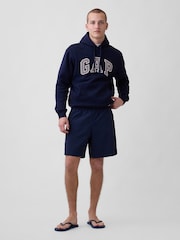Gap Navy 7.5 inch Hybrid Shorts - Image 4 of 5
