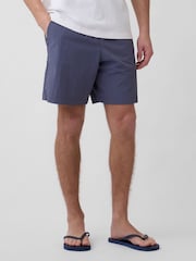 Gap Blue 7.5 inch Hybrid Shorts - Image 1 of 5