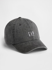 Gap Black Logo Baseball Hat - Image 1 of 2