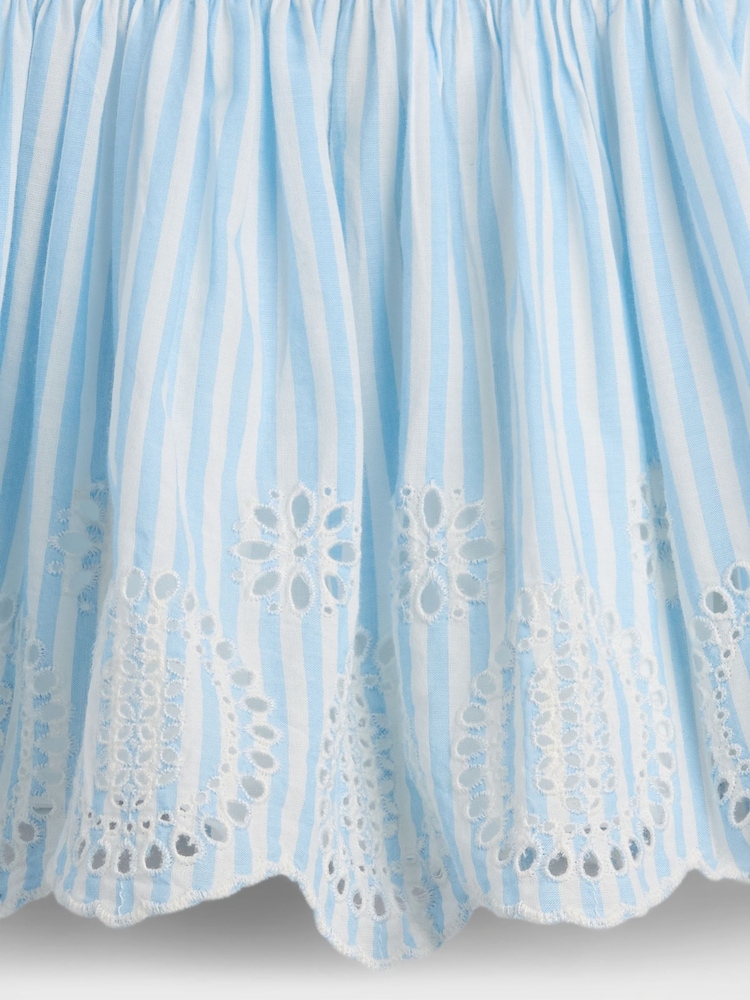 Gap Blue Eyelet Outfit Set (0-24mths) - Image 3 of 3