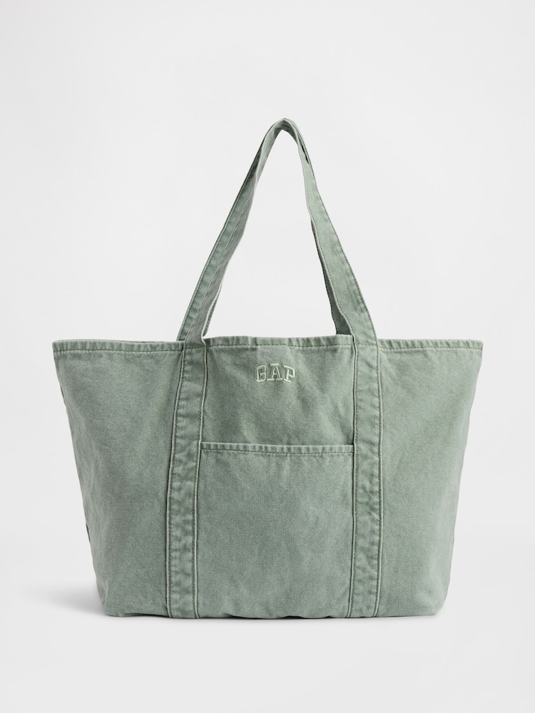 Gap Green Logo Tote Bag - Image 1 of 3