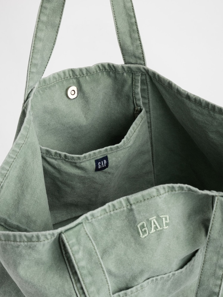 Gap Green Logo Tote Bag - Image 3 of 3