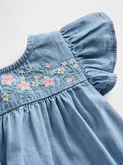 Gap Medium wash Denim Embroidered Outfit Set (0-24mths) - Image 3 of 3