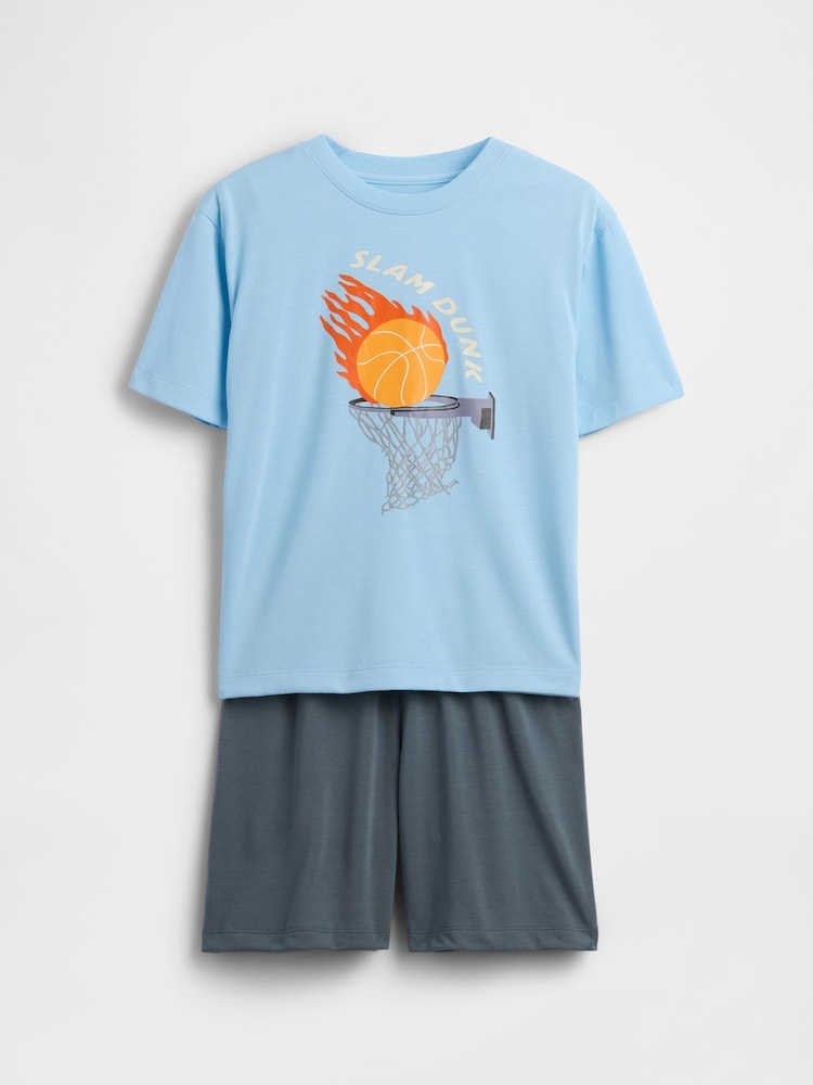 Gap Blue Pyjamas Short Set (5-13yrs) - Image 1 of 3
