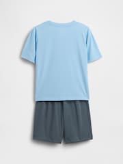 Gap Blue Pyjamas Short Set (5-13yrs) - Image 2 of 3