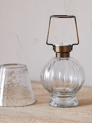 Nkuku Adesola Glass Tealight Holder Lamp - Image 3 of 6