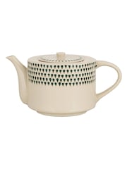 Nkuku Cream Juniper Juniper Drop Teapot - Image 3 of 4