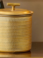 Nkuku Antique Brass Nalgora Ice Bucket - Image 2 of 3