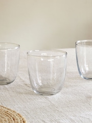 Nkuku Set of 4 Clear Pani Tumbler Glasses - Image 2 of 4