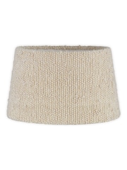 Nkuku Off White Sakiti BouclÃ© Small Lampshade - Image 4 of 4
