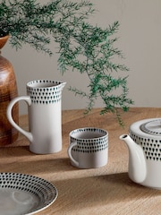 Nkuku Cream Juniper Drop Small Jug - Image 4 of 5