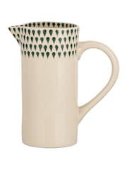 Nkuku Cream Juniper Drop Small Jug - Image 5 of 5
