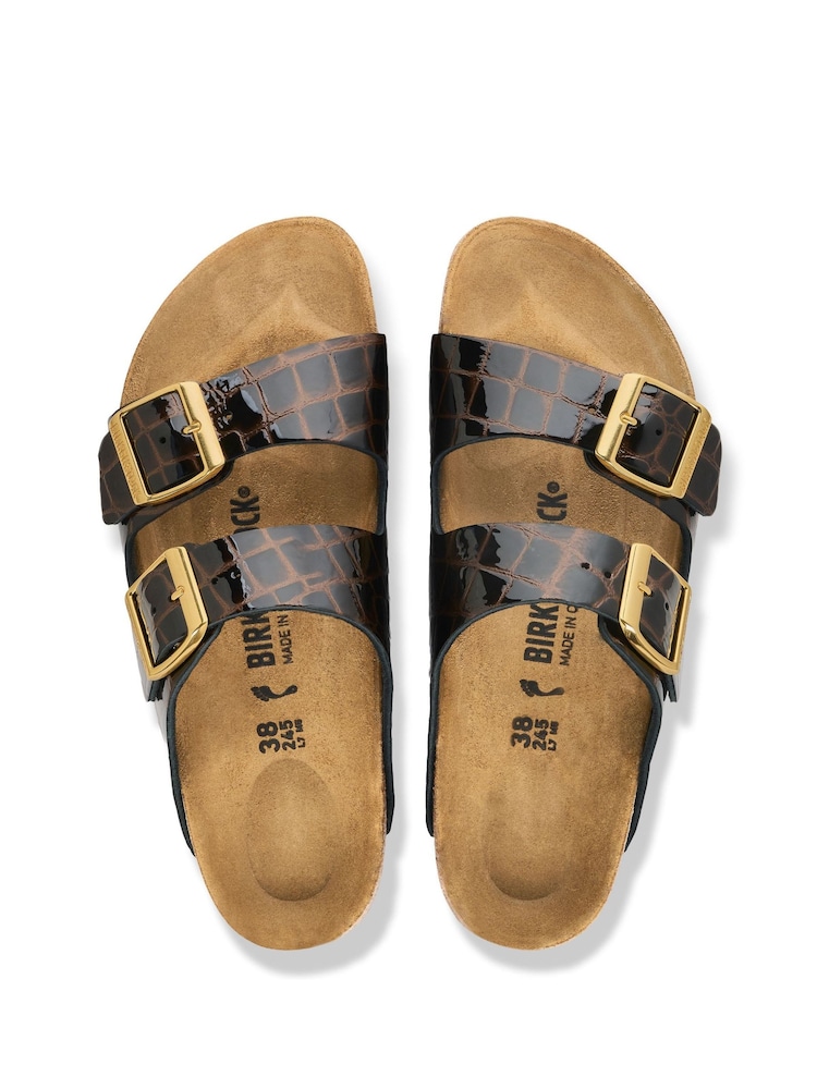 Birkenstock Arizona Leather Emboss Sandals - صورة 3 من 3
