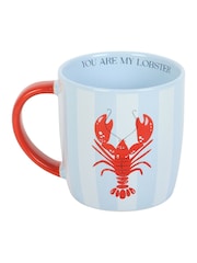 Something Different Blue You Are My Lobster Striped Mug - Image 2 of 5
