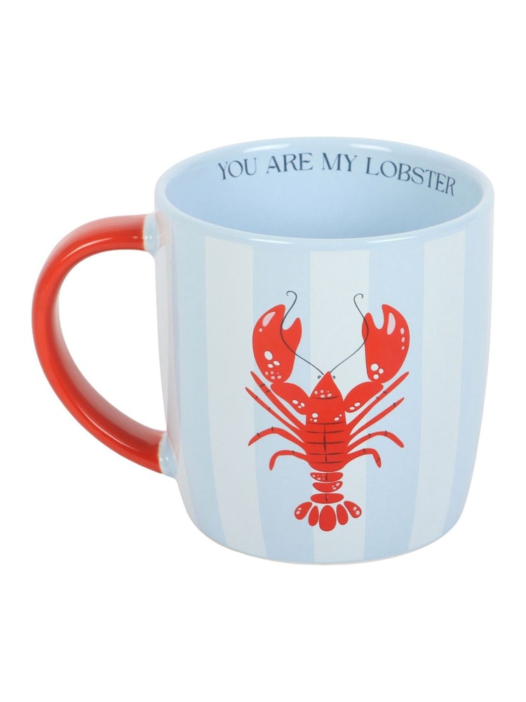 Something Different Blue You Are My Lobster Striped Mug - Image 2 of 5