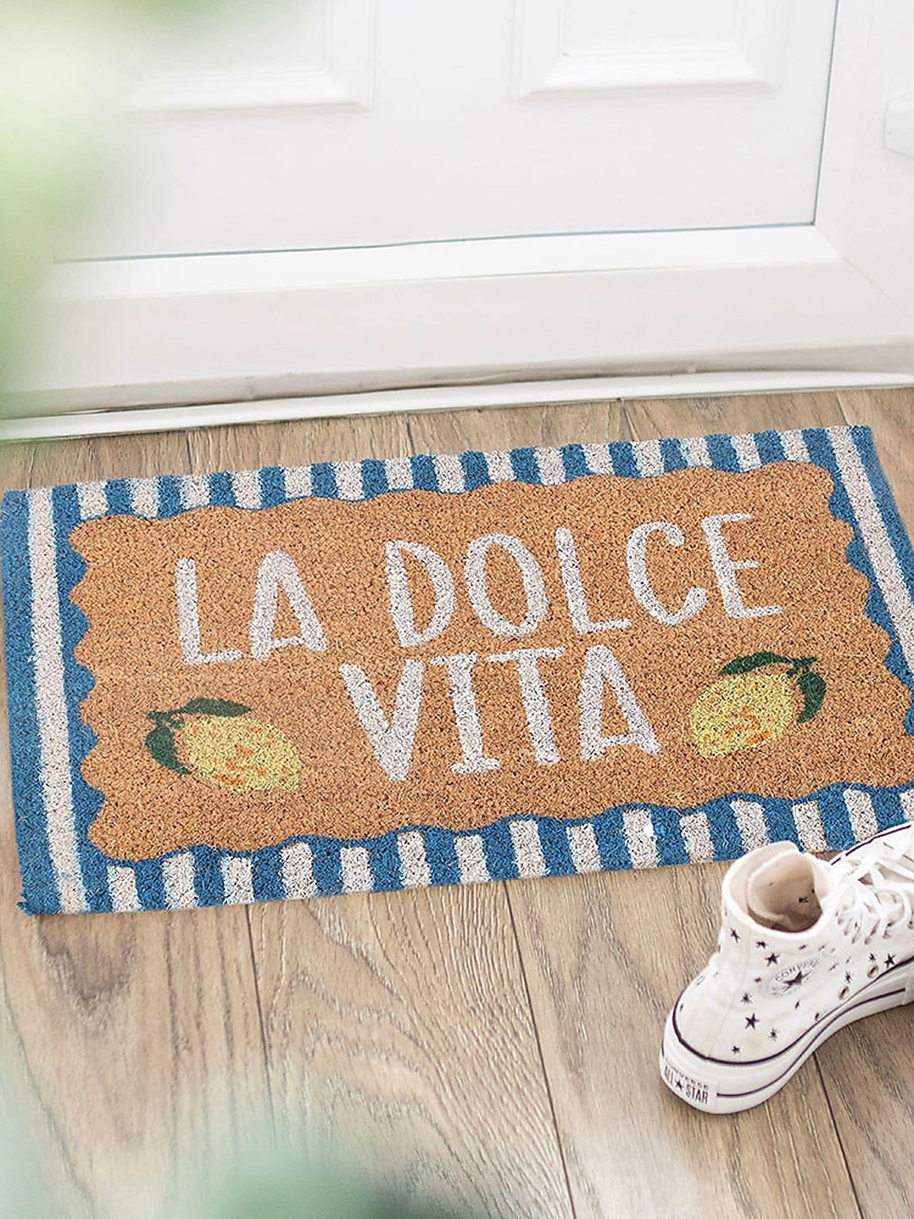 Something Different Blue La Dolce Vita Doormat