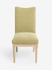 Laura Ashley Set of 2 Hundon Pale Olive Sarsden Dining Chairs - Image 4 of 7